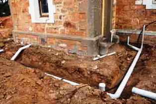 outside drainage North Feltham